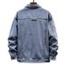 Cowboy Spring Autumn New Korean Version Trendy Loose And Versatile Casual Denim Work Jacket Men's Clothing_mkmklike.com