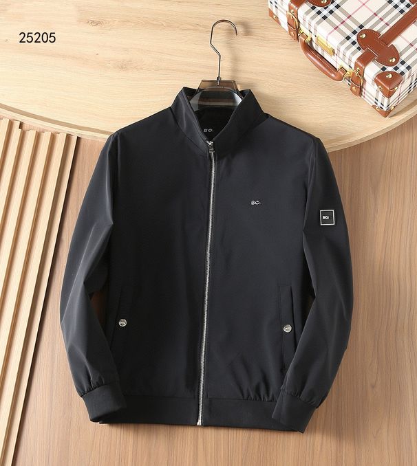 BC Light Luxury Old Money Style Stand Collar Zipper High-End European Brand Jacket Business Casual Men's Versatile_mkmklike.com