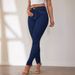 Women's Clothing Vintage High-Waisted Skinny Jeans For Women - Stretchy Slim Fit Denim Pants With Tummy Control & Lifting Effect_mkmklike.com