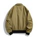 M-XL Spring And Autumn Vintage Japanese Style Men's Casual Turn-down Collar Jacket Korean Version Loose Fit Versatile_mkmklike.com