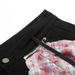 Vibe Trendy Personality Denim Men's Design Sense Plaid Scarf Detachable Zipper Loose Wide-Leg Straight Pants_mkmklike.com