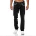 New Men's Slim-fit Double-line Jeans Jindian Three-color Jeans_mkmklike.com
