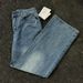 Color Blocked Pocket Straight Leg Cropped Jeans Slim Fit Flattering Petite Figures Spring New Style For Couples_mkmklike.com