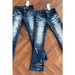 Men's Vintage Washed Blue Straight Leg Jeans – Distressed Retro Denim Pants (S-3XL, Relaxed Fit, Spring/Summer Casual Wear)_mkmklike.com