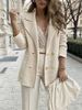 Women's Clothing Short Casual Knitted Tops Long Sleeve Jacket Coat_mkmklike.com
