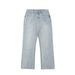 Men's Clothing Autumn Loose Basic Old Washed Straight Flared Denim Pants Men_mkmklike.com