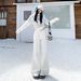2026 Three-Proof Loose Flared Pants For Autumn And Winter, Simple Slimming Wide-Leg Cotton Versatile Women's New Denim_mkmklike.com