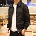 American Style Casual Business Workwear Jacket Young Men, Spring And Autumn Versatile Turn-Down Collar Jacket, Loose_mkmklike.com