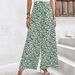 women's clothing small floral loose casual waist trousers_mkmklike.com