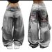 Women's Clothing Small Size Drape Straight Pants Trousers_mkmklike.com