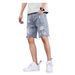 Men’s Slim-Fit 5-Inch Denim Shorts – Lightweight & Stylish Summer Casual Shorts (Sizes 28-34)_mkmklike.com