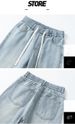 2025 New Denim Straight Wide-leg Pants Men's Street Youth Trousers_mkmklike.com