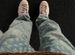 Men's Hip-Hop Jacquard Print Flared Jeans - Vintage Washed Streetwear Pants With Hand-Painted Details_mkmklike.com