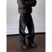 Men's 16oz High-Density Selvedge Denim Jeans - Classic Straight Fit With Cat Whiskers & Honeycomb Wash (Black, M/L/Xl/Xxl)_mkmklike.com
