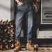 Men's Clothing Spring/Autumn Men's Stretch Jeans Loose Fit Retro Style Plus Size Long Pants Trendy Slim Fit Harem Pants Youthful_mkmklike.com