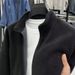 Double-Sided Sweatshirt Cardigan Men Stand Collar Autumn Winter Men's Warm Polar Fleece Jacket Thickened_mkmklike.com