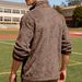 Cross-Border European And American Casual Sports Zipper Design Soft Couple Loose Arctic Velvet Stand Collar_mkmklike.com