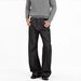 Men's Clothing Original Ounce Men's Versatile Flared Jeans Commuter Essentials Embroidered Leather Trousers Cleanfit For Men And Women_mkmklike.com