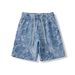 Men's Clothing Denim Shorts Summer New High Street Loose Personality Trend Straight Beach Pants Shorts_mkmklike.com