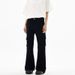 Men's Slim Fit Stretch Flare Jeans American Style Multi Pocket Patchwork Cargo Pants Trendy Vibe Denim_mkmklike.com