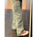 Men's Retro Style Straight Leg Loose Fit Scimitar Wide Leg Jeans Washed Distressed Finish American High Street Trendy Cool_mkmklike.com