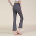 New High-Waisted Yoga Slimming Hip-Lifting Dance Pilates Leggings Elegant Fashion Sports Flared Pants_mkmklike.com