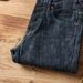 Men's Classic Denim Jeans - Straight Fit, Button Fly, Dark Indigo Raw Selvedge For Casual Wear_mkmklike.com