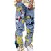 American Street Heavy Industry Embroidered Ripped Jeans For Men And Women 2023 New Brushed Long Pants_mkmklike.com