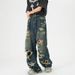 Ripped Distressed Boyfriend Jeans – Summer Streetwear Relaxed Fit Denim Pants For Men & Women_mkmklike.com