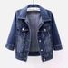 K Women's Denim Jacket With A High-end Feel, Slimming And Versatile Cardigan; Versatile Top_mkmklike.com