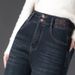 High-waisted Fleece-lined Warm Women's Jeans, Long Straight-leg Pants, 2025 New Model, Slightly Flared Pants For_mkmklike.com