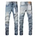 Fashion Men Designer Mens Skinny Jeans Denim Pant Distressed Ripped Biker Black Blue Jean Slim Fit Motorcycle_mkmklike.com