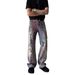 Niche Design Trendy Street Long Pants Straight Digital Print Deconstructed Casual Jeans Ins Men American Style Cool_mkmklike.com