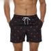 Printed shorts summer quick drying casual men's beach pants loose sports vacation_mkmklike.com