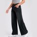 K High Waisted Yoga Jeans For Women, High Stretch And Slimming, Loose Pockets, Wide Leg Casual Pants_mkmklike.com