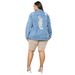 Women's Clothing Sexy Fashion Women's Denim Jacket_mkmklike.com