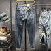 Woven Summer Thin High-End Quality Nine-Point Jeans For Men, Fashion Trend Versatile Stretch Slim Fit Spring And Autumn Long_mkmklike.com