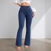 Women’s High-Waisted Flare Jeans – Stretchy Bootcut Denim Pants, Trendy & Versatile_mkmklike.com