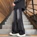 American Retro High Street Pants Autumn And Winter Trendy Brand Design Sense Tie-dye Gradual Change Wide-leg Pants Men's Loose Straight Jeans_mkmklike.com