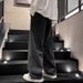 Men's Jeans Spring Autumn New Style Youth Trendy Straight Loose Long Pants Japanese Retro Wide Leg Casual Trousers_mkmklike.com