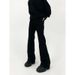 Nordmann European And American Style Flared Jeans For Men New High-Waisted Slimming Trendy Brand High Street Black Casual_mkmklike.com