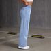 High Street Y2K Women's Straight Leg Slim Fit Jeans Butterfly Print Fashion Elegant Spring Autumn New Trade_mkmklike.com