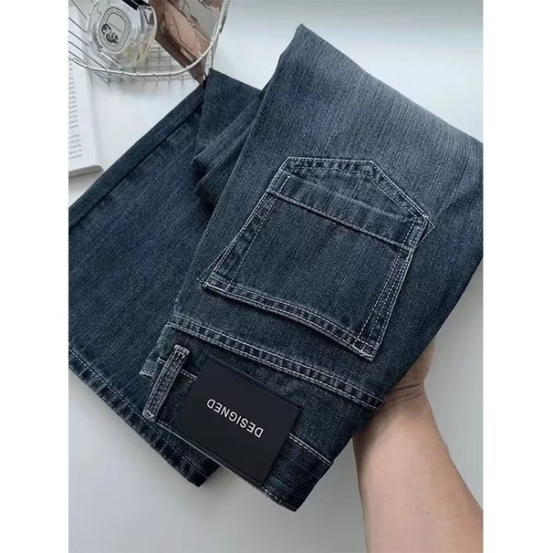 2025 Fall/Winter New Wide-Leg Jean Women, Plu Size, For Curvy Girl, Pear-Shaped Body, High-Waited Slimming Long_mkmklike.com