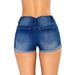 European And American Wish Summer New Women's Denim Shorts Turn-up Hot Pants Trend_mkmklike.com