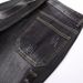 Men's Utility Cargo Jeans – Vintage Washed Black Denim With Multi-Pockets (28-46) | Raw Hem & Zip Fly For Streetwear Styling_mkmklike.com