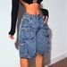 Women's Casual Straight Leg Jeans With Multiple Pockets - High Waist Washed Denim Pants For Streetwear & Daily Wear (Blue, S-Xxl)_mkmklike.com