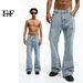 EF JEANS | 2023 New American Retro White Slightly Pulled Pants Slim Washed Straight Wide-leg Jeans Men_mkmklike.com