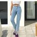 Women's Clothing Stretch Denim Jeans – High Waist Straight Leg Pants ( Spring/Summer/Winter)_mkmklike.com