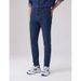 Classic Men's Blue Stretch Skinny Jeans Mid Waist Tight Fit Washed Pencil Pants Casual Cotton Trousers For Spring Autumn_mkmklike.com