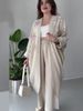 Women's Clothing Commuter Long Sleeve Two piece Suit Three dimensional Butterfly Decoration Thin Breathable_mkmklike.com